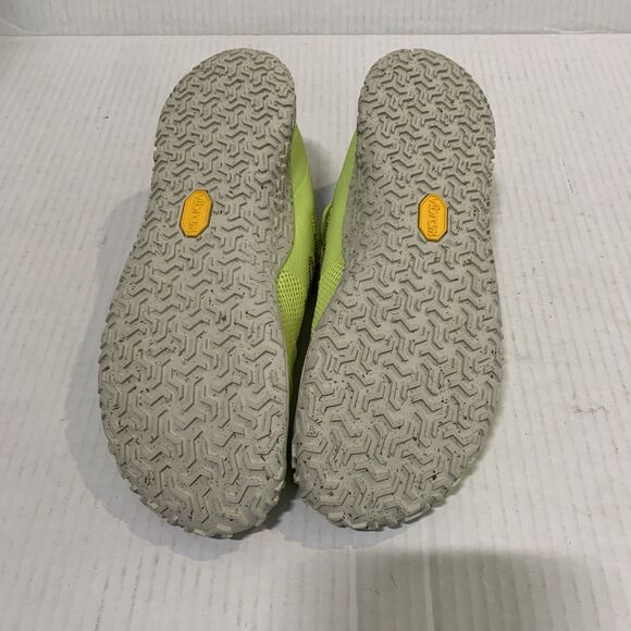 Merrell Womens 7.5 Trail Glove 7 Celery Neon Barefoot Hiker Running NEW - Picture 6 of 8